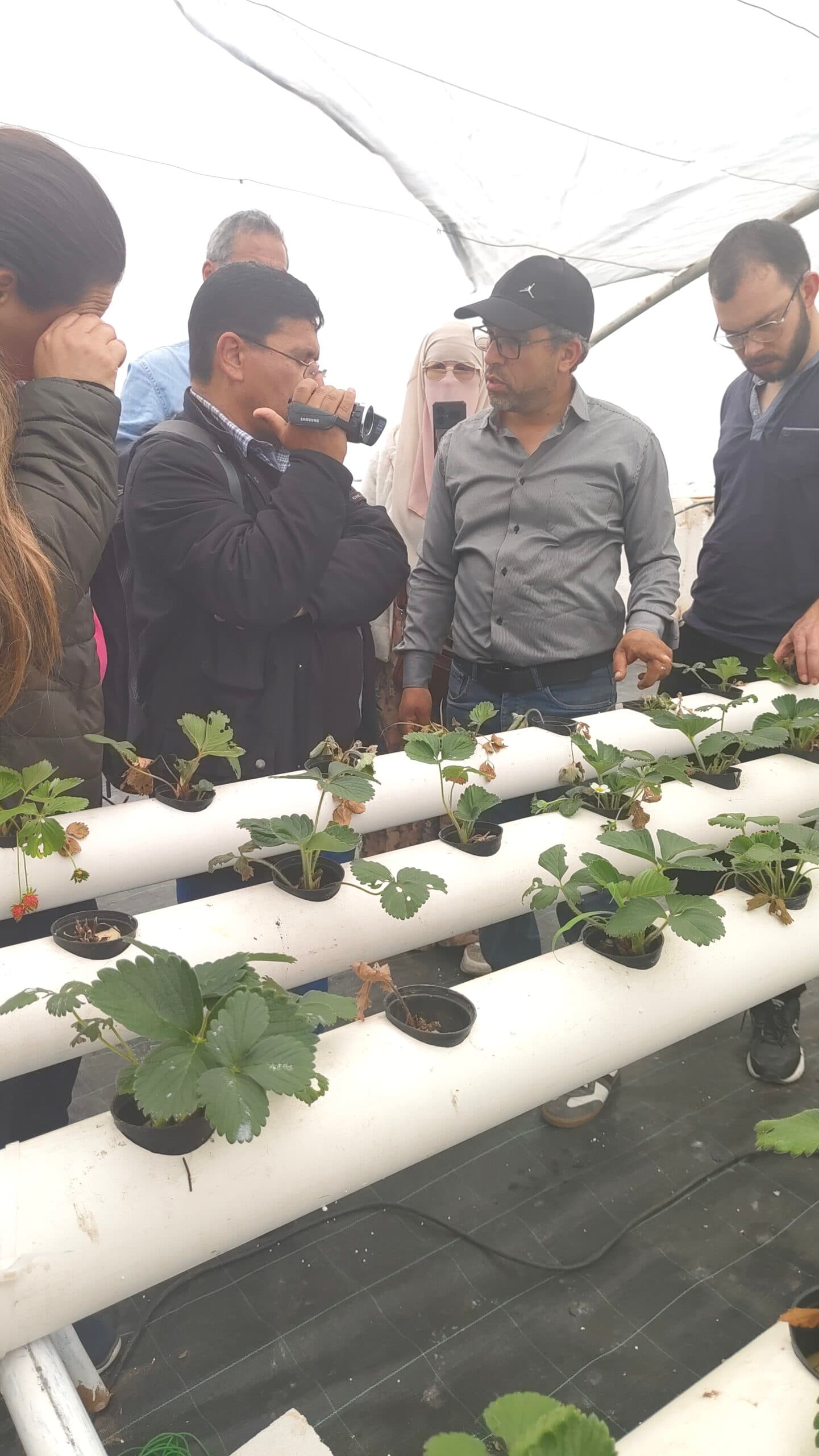 Formation pratique Rayhanet Academy — atelier terrain à Tunis